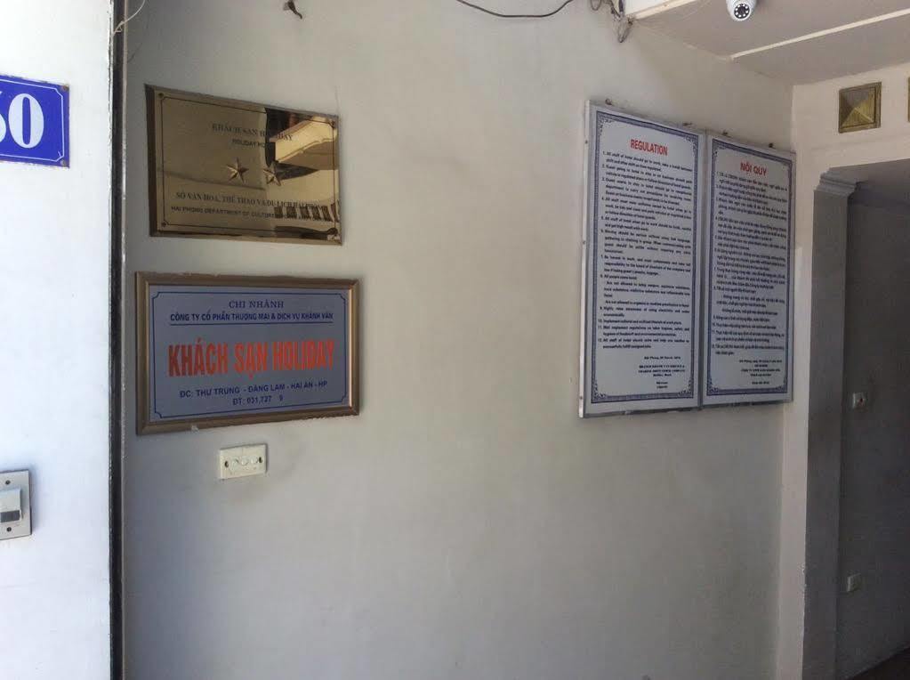 Holiday Hotel Hai Phong Exterior foto